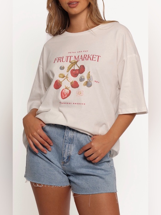 Petal & Pup Tops - Petal & Pup Loa Graphic Tee - Size Oversized Large